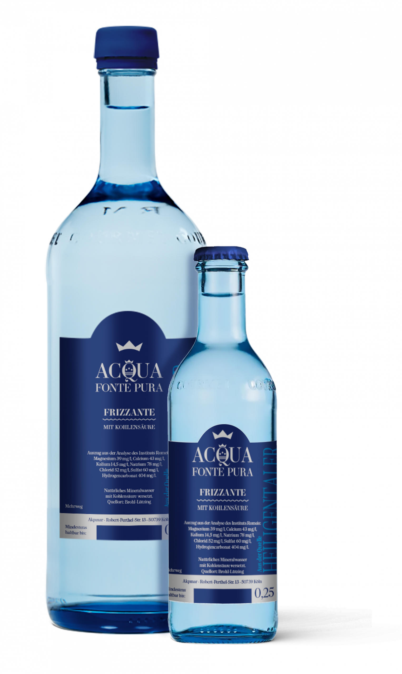 Premiumwasser mit italienischem Flair für die Gastronomie.